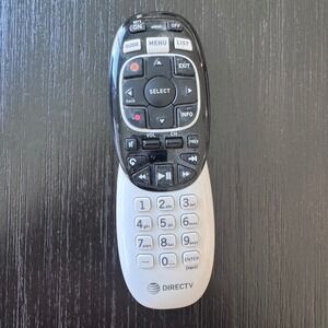Directv RC73 Genie Remote Control URC3009MBC1-0-R White Black RF Capable